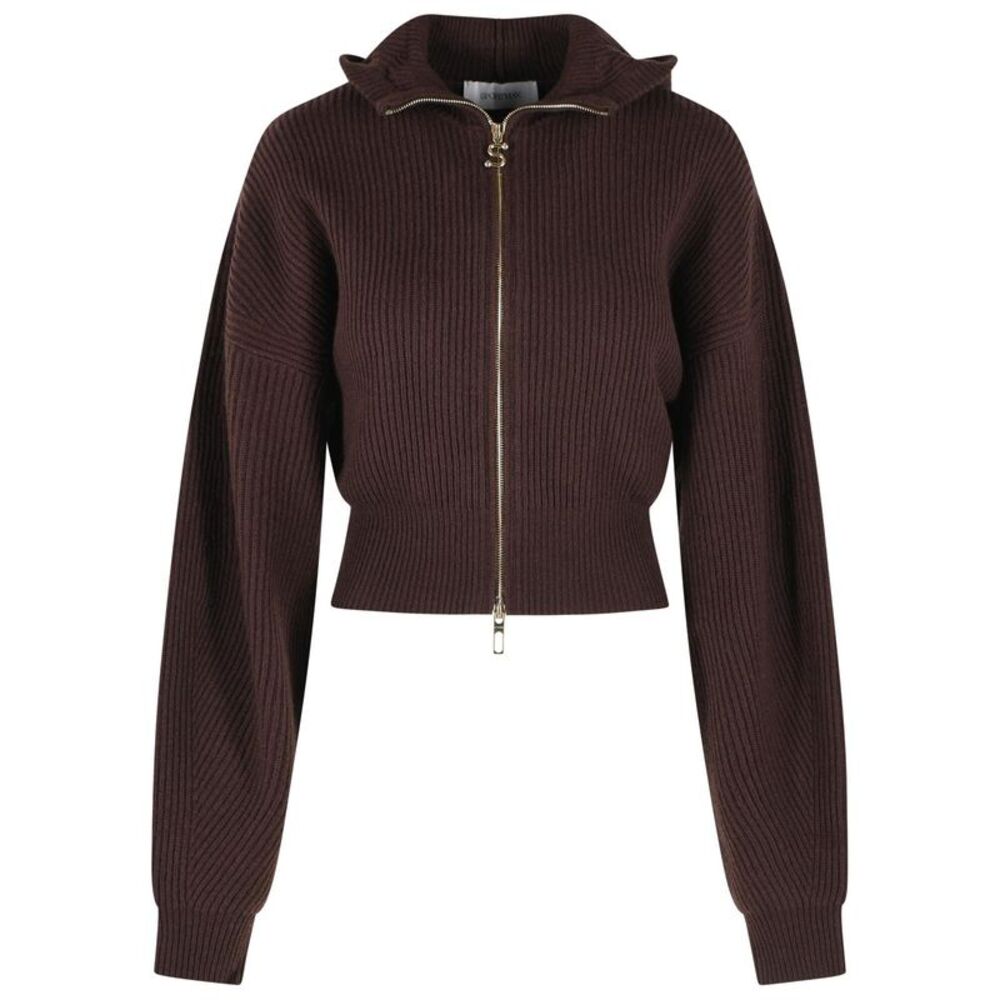 Sportmax 'Balco' Brown Wool And Cashmere Cardigan Women